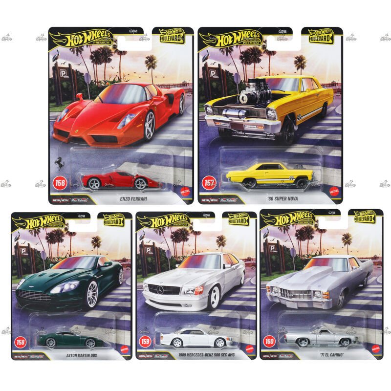 Hot Wheels Premium Boulevard 156 160 2026