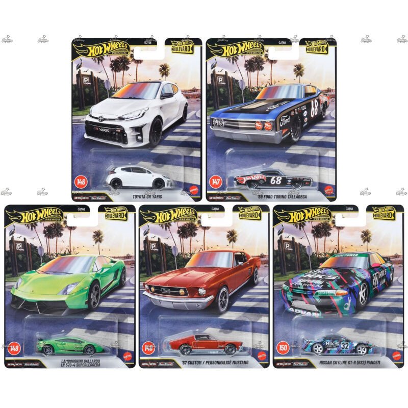 Hot Wheels Premium Boulevard Set 146 150 2026