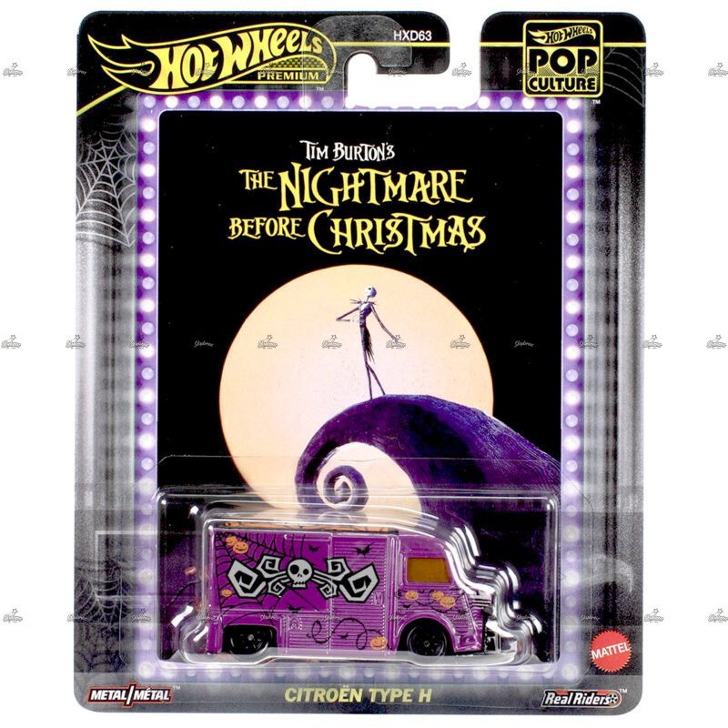 Hot Wheels Premium Citroen Type H THE NIGHTMARE BEFORE CHRISTMAS