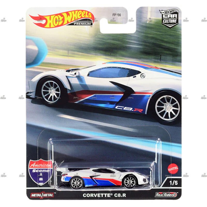 Hot Wheels Premium Corvette C8.R AMERICAN SCENE