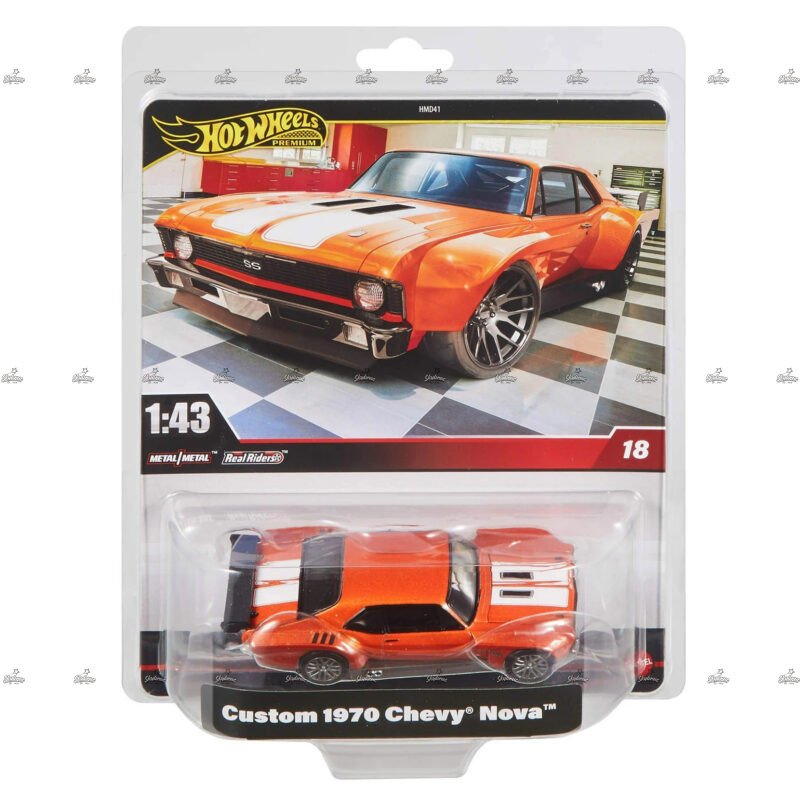 Hot Wheels Premium Custom 1970 Chevy Nova