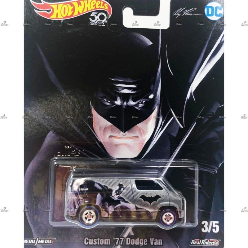 Hot Wheels Premium Custom 77 Dodge Van ANNIVERSARY EDITION DC