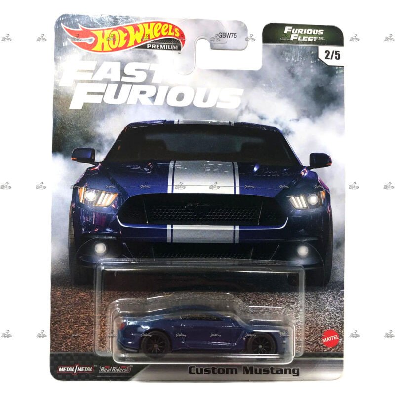Hot Wheels Premium Custom Mustang FAST AND FURIOUS FURIOUS FLEET