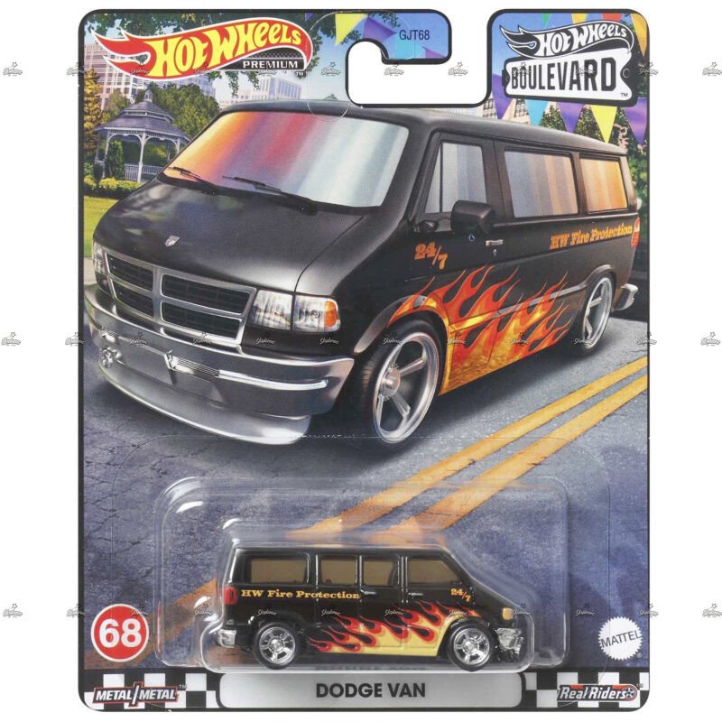 Hot Wheels Premium Dodge Van BOULEVARD