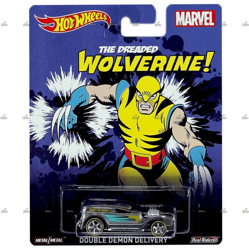 Hot Wheels Premium Double Demon Delivery MARVEL THE DREADED WOLVERINE 2015