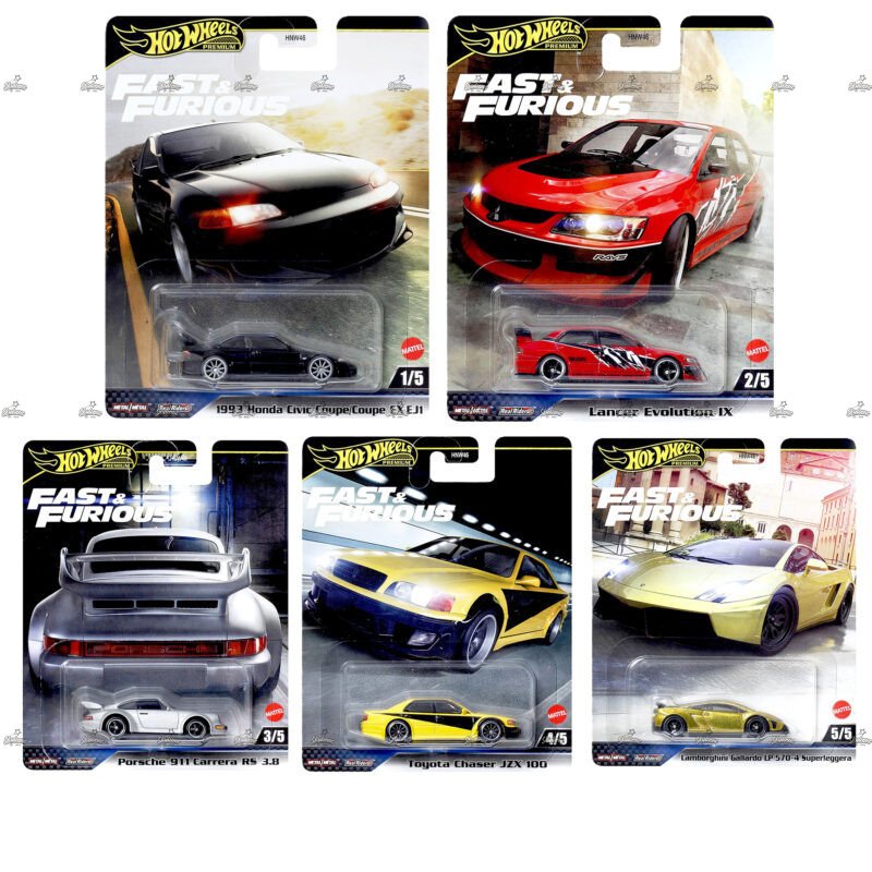 Hot Wheels Premium Fast Furious 2025 Case 4