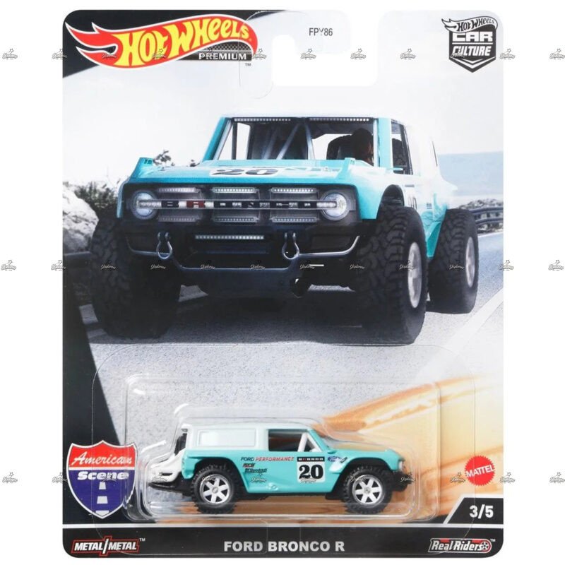 Hot Wheels Premium Ford Bronco R AMERICAN SCENE