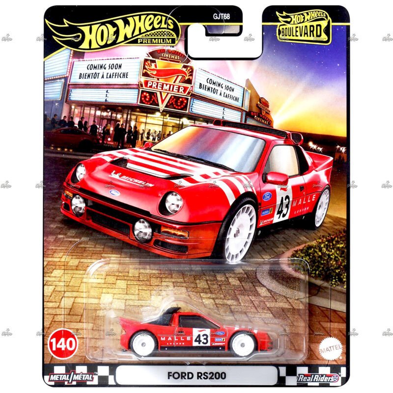 Hot Wheels Premium Ford RS200 Boulevard 2025