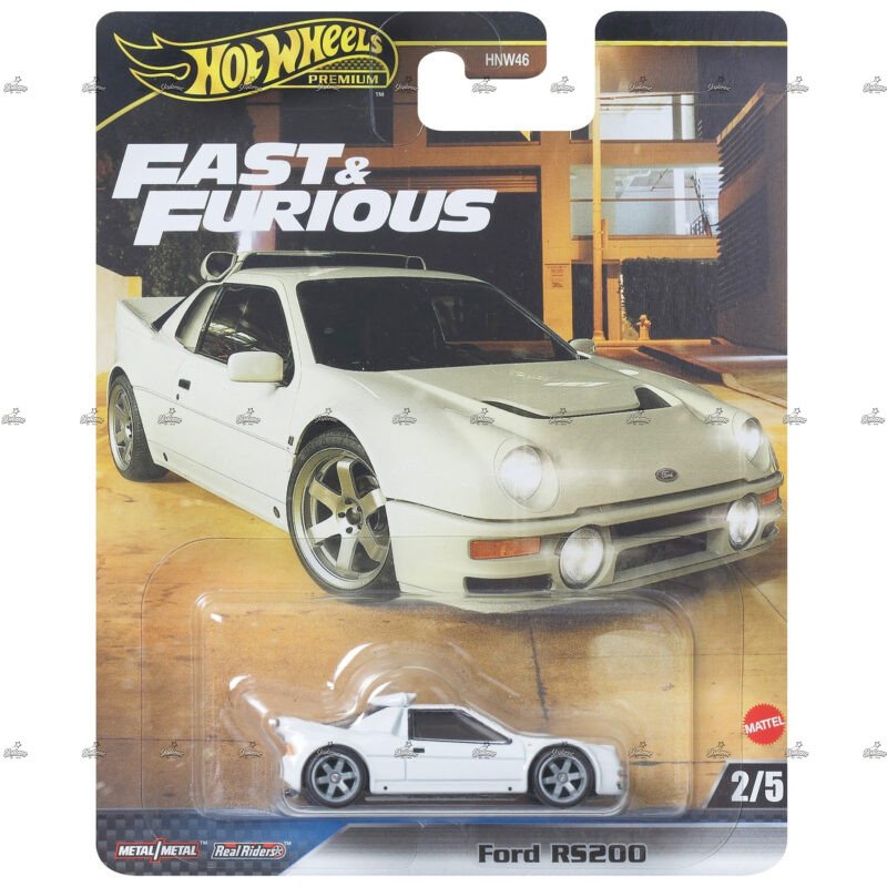 Hot Wheels Premium Ford RS200 FAST AND FURIOUS