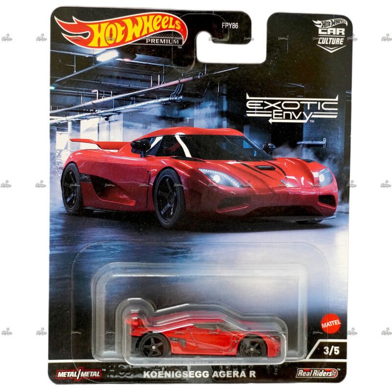 Hot Wheels Premium Koenigsegg Agera R EXOTIC ENVY