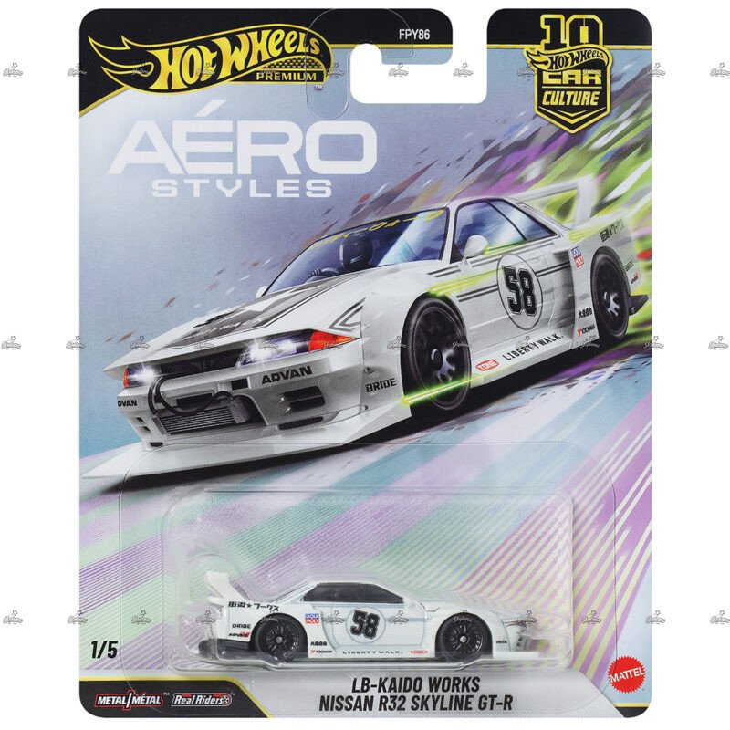 Hot Wheels Premium LB Kaido Works Nissan R32 Skyline GT R AERO STYLES 2026 1 1