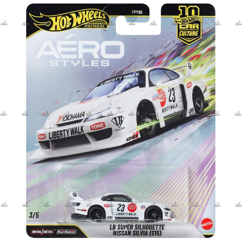 Hot Wheels Premium LB Super Silhoutte Nissan Silvia S15 AERO STYLES 2026 1 2
