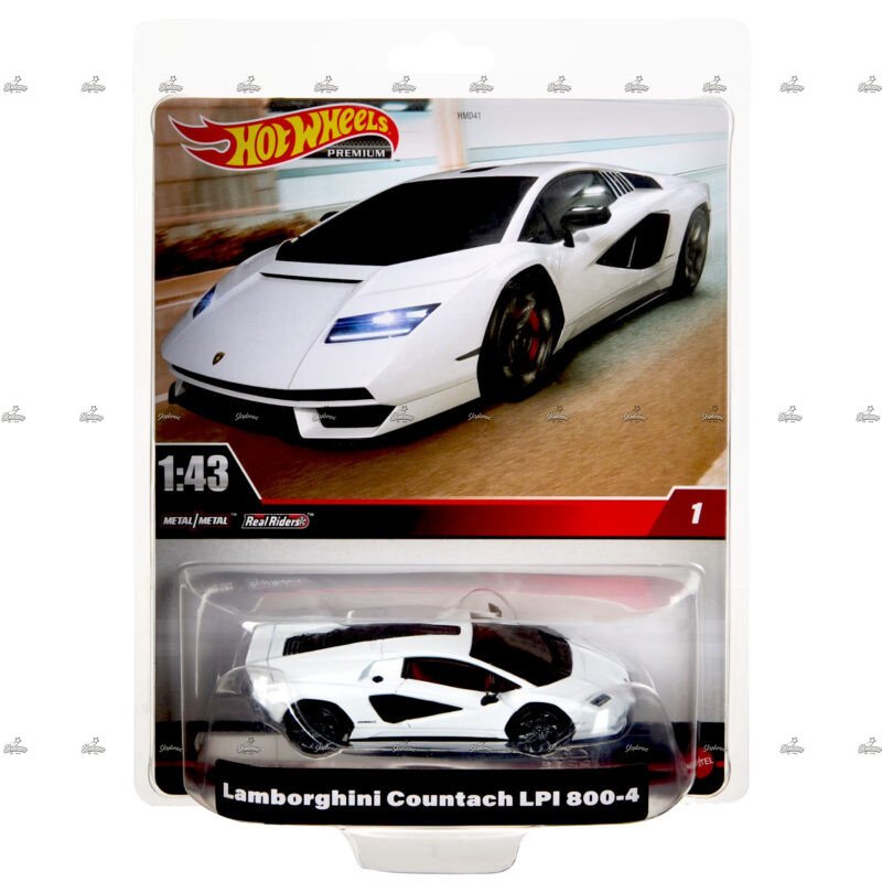 Hot Wheels Premium Lamborghini Countach LPI 800 4 1