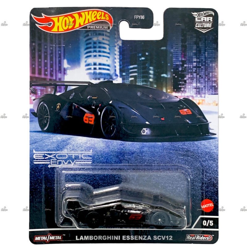 Hot Wheels Premium Lamborghini Essenza SCV12 EXOTIC ENVY 2022 Chase