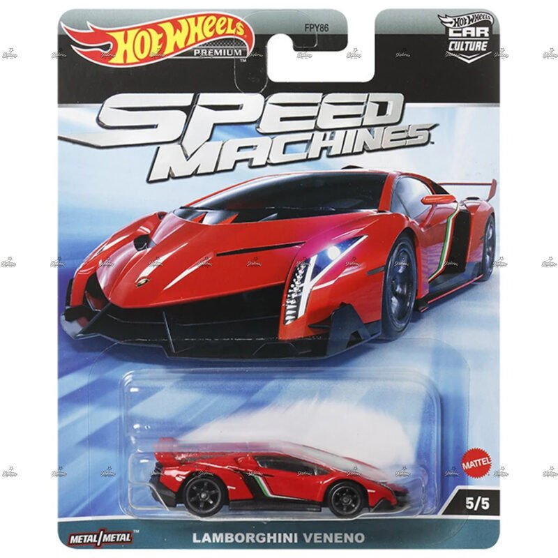 Hot Wheels Premium Lamborghini Veneno Speed Machines