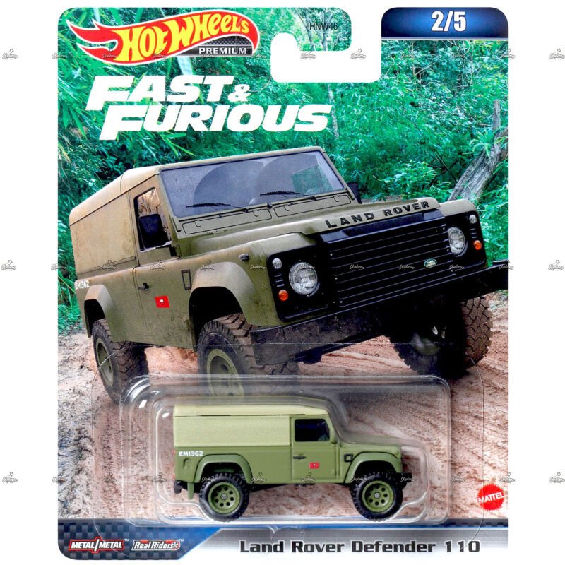 Hot Wheels Premium Land Rover Defender 110 Fast Furiouss