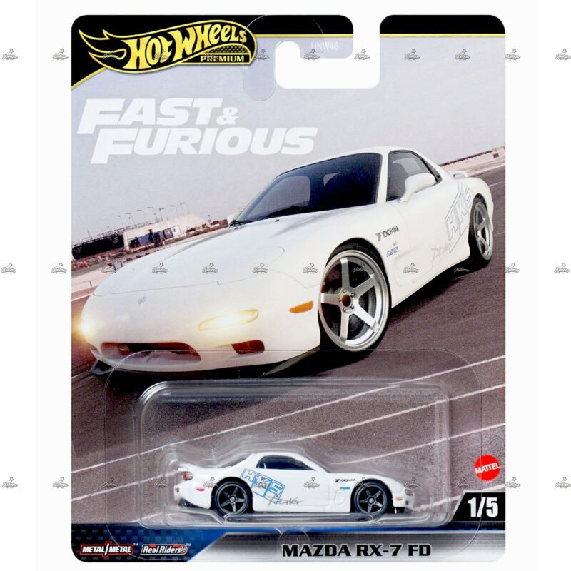 Hot Wheels Premium Mazda RX 7 FD FAST FURIOUS