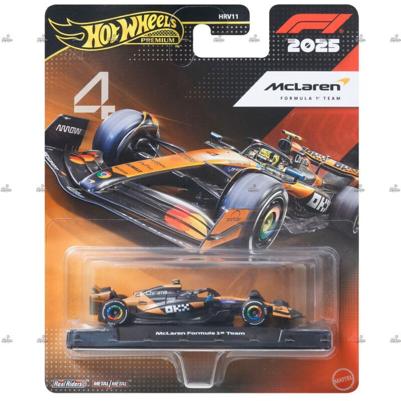 Hot Wheels Premium Mclaren Formula 1 Team 4 FORMULA 1 2025 2026