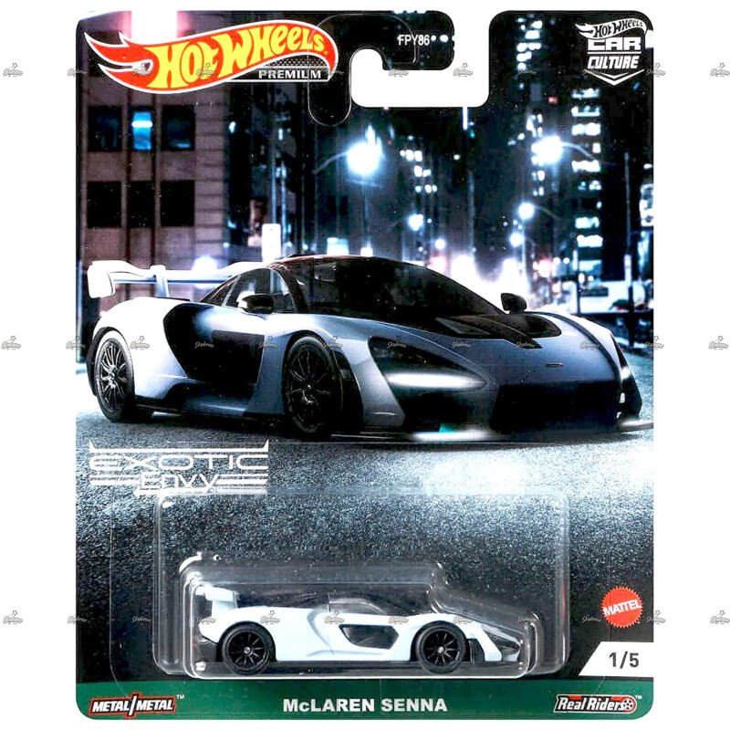 Hot Wheels Premium Mclaren Senna EXOTIC ENVY 2021
