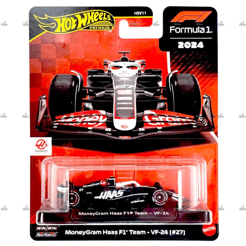 Hot Wheels Premium Moneygram Haas F1 Team VF 24 27 FORMULA 1 2024 2025