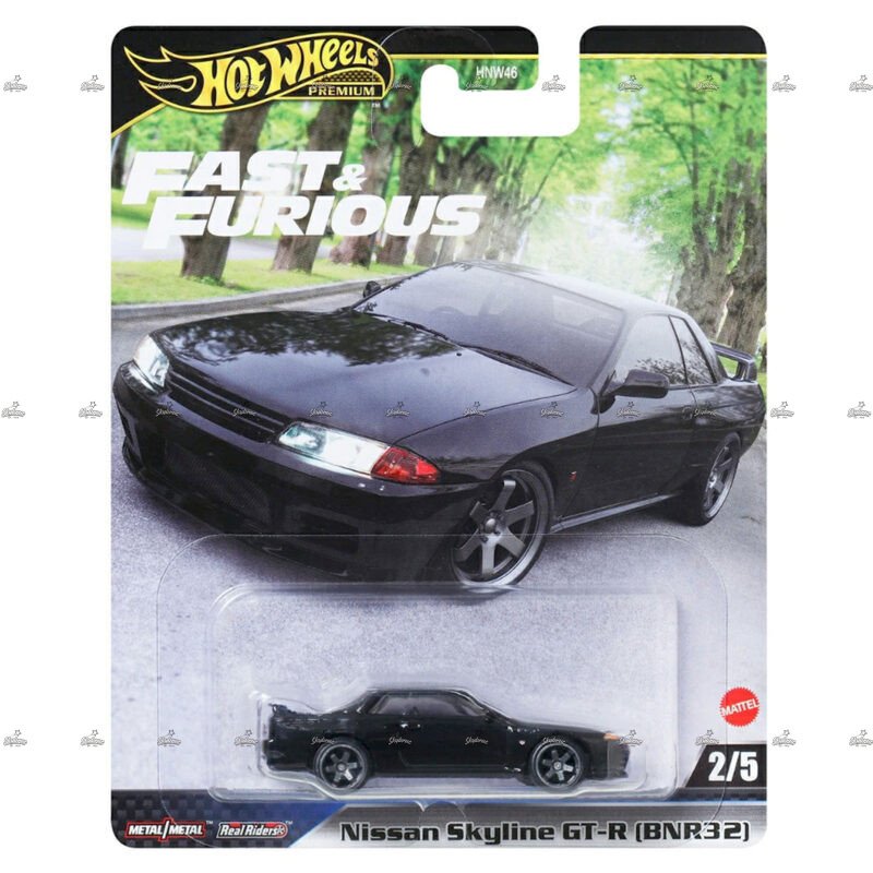 Hot Wheels Premium Nissan Skyline Gt R BNR32 FAST FURIOUS