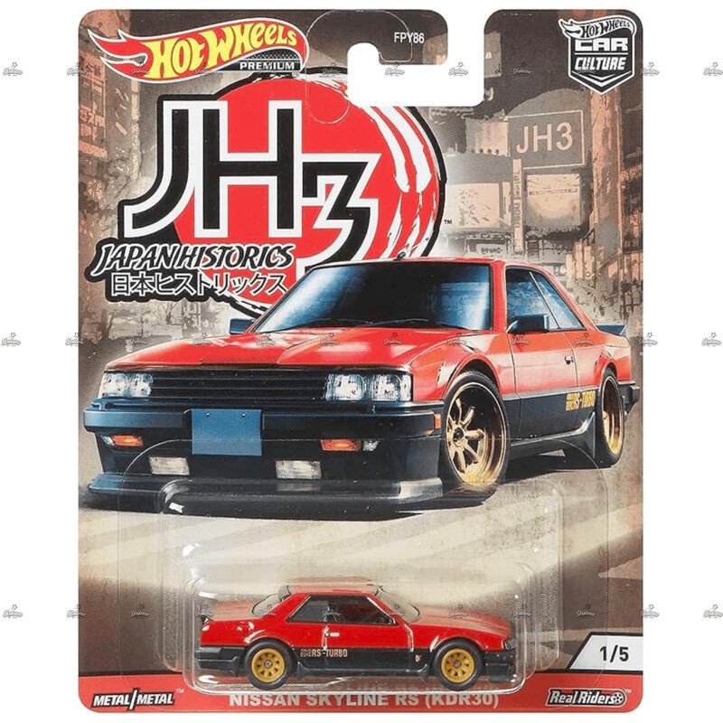 Hot Wheels Premium Nissan Skyline RS KDR30 JAPAN HISTORIC 3 2020