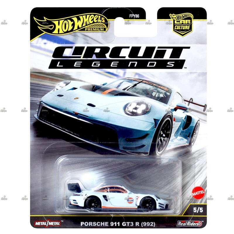 Hot Wheels Premium Porsche 911 GT3 R 992 CIRCUIT LEGENDS 2025