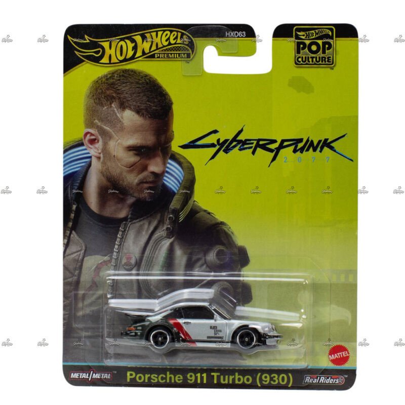 Hot Wheels Premium Porsche 911 Turbo930 CYBER PUNK 2077