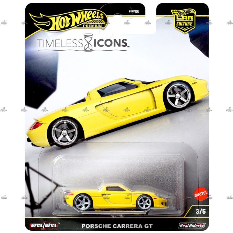 Hot Wheels Premium Porsche Carrera GT TIMELESS ICON