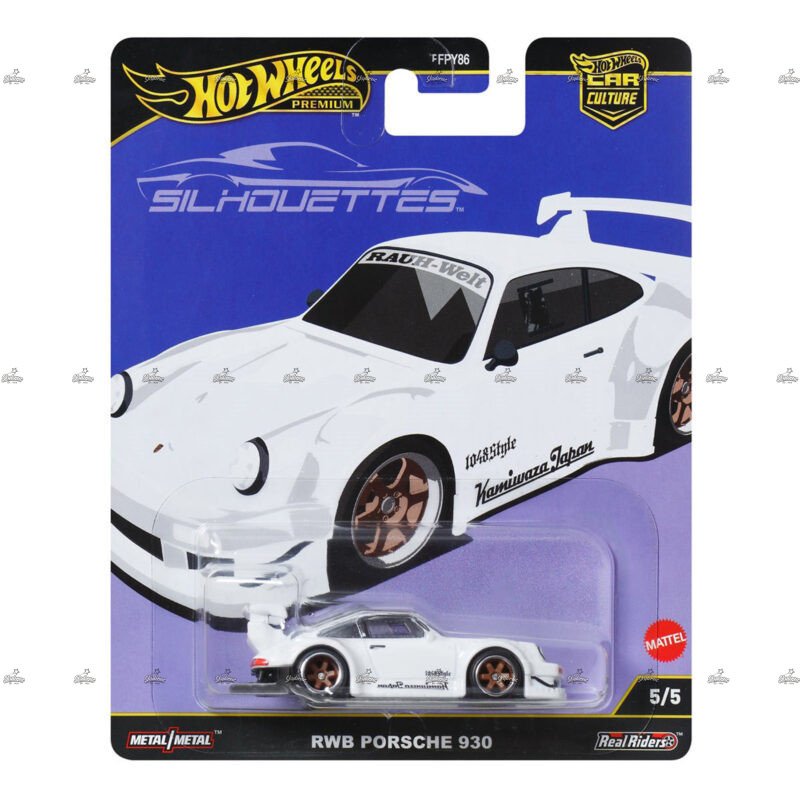Hot Wheels Premium RWB Porsche 930 SILHOUETTES