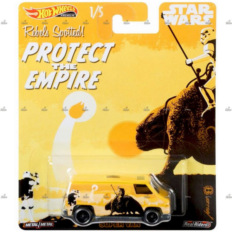 Hot Wheels Premium Supervan STAR WARS 2016
