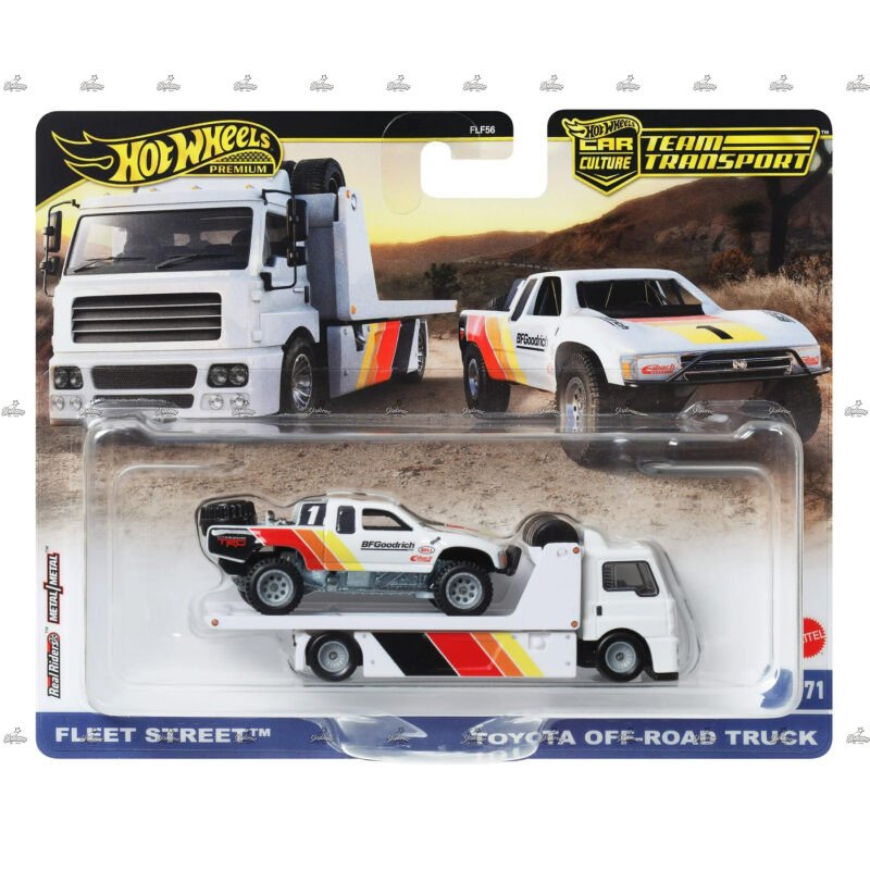 Hot Wheels Premium Team Transport Fleet Street Toyota Off Road Truck