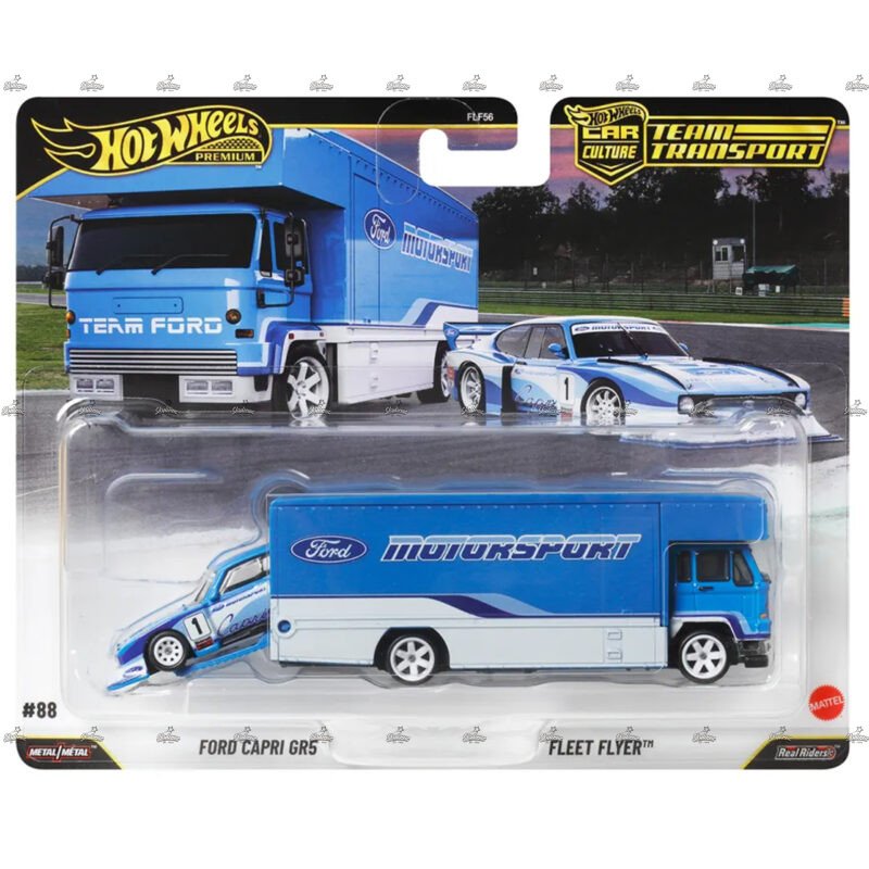 Hot Wheels Premium Team Transport Ford Capri GR5 Fleet Flyer 2026