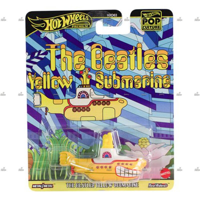 Hot Wheels Premium The Beatles Yellow Submarine1