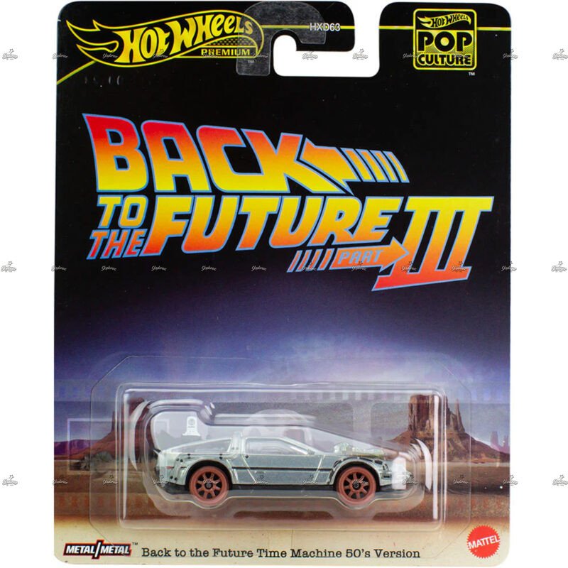Hot Wheels Premium Time Machine 50s Version BACK TO THE FUTURE III