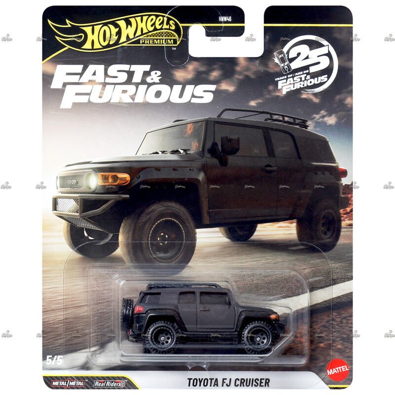 Hot Wheels Premium Toyota FJ Cruiser FAST FURIOUS 25th ANNIVERARY EDITION 2026