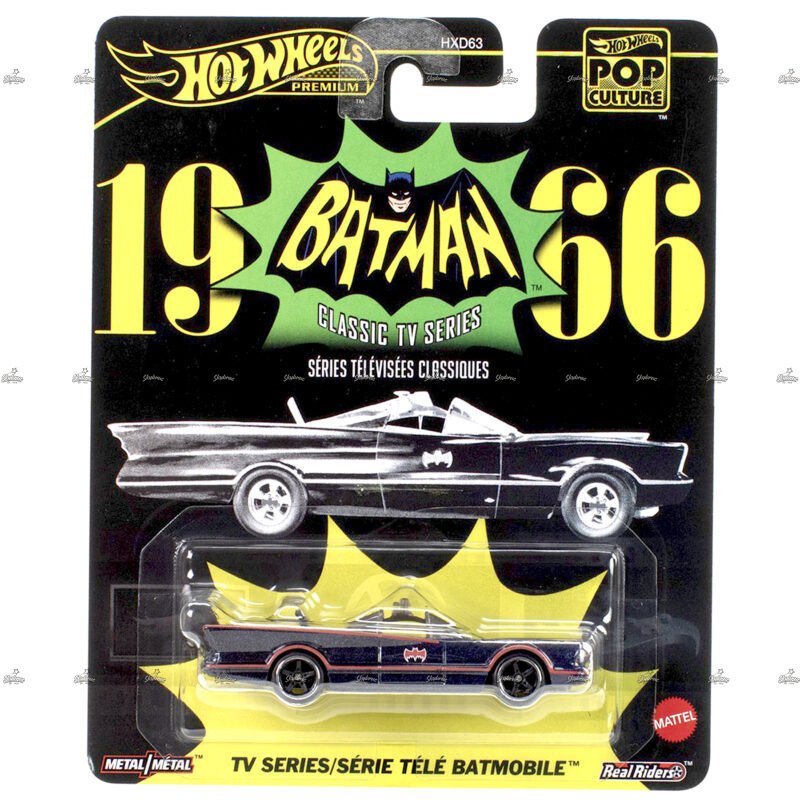 Hot Wheels Premium Tv Series Batmobile 1966