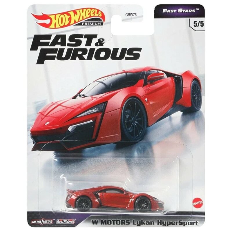Hot Wheels Premium W Motors Lykan HyperSport FAST FURIOUS