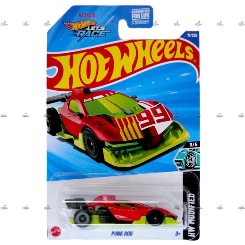 Hot Wheels Punk Rod HW MODIFIED H CASE US CARD