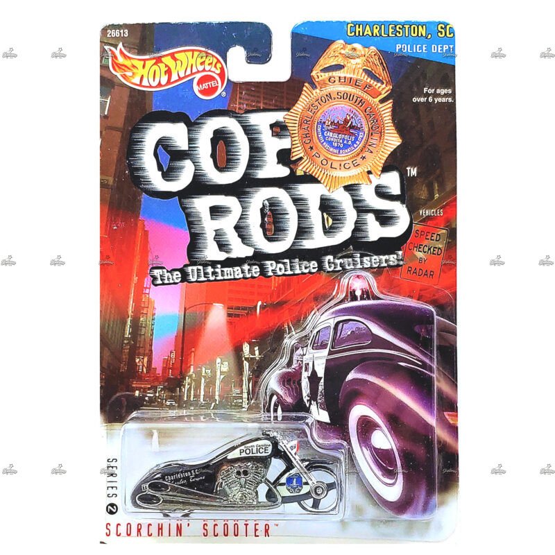 Hot Wheels Scorchin Scooter COP RODS