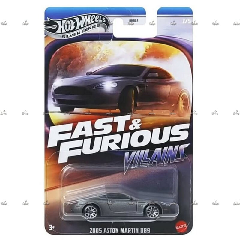 Hot Wheels Silver Series 2005 Aston Martin D89 FAST FURIOUS VILLAINS 2025 RELEASE