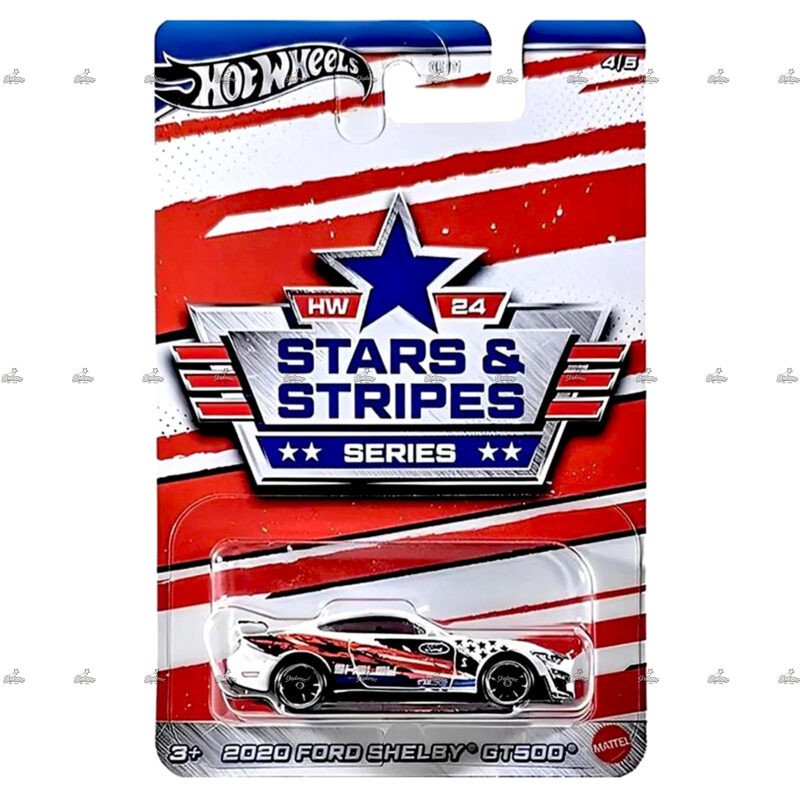 Hot Wheels Silver Series 2020 Ford Shelby GT500 STARS AND STRIPES 2024