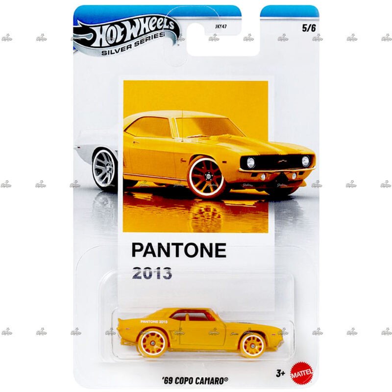 Hot Wheels Silver Series 69 Copo Camaro PANTONE SERIES 2025