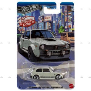 Hot Wheels Silver Series 73 Honda Civic Custom Vintage Club 1968 2026