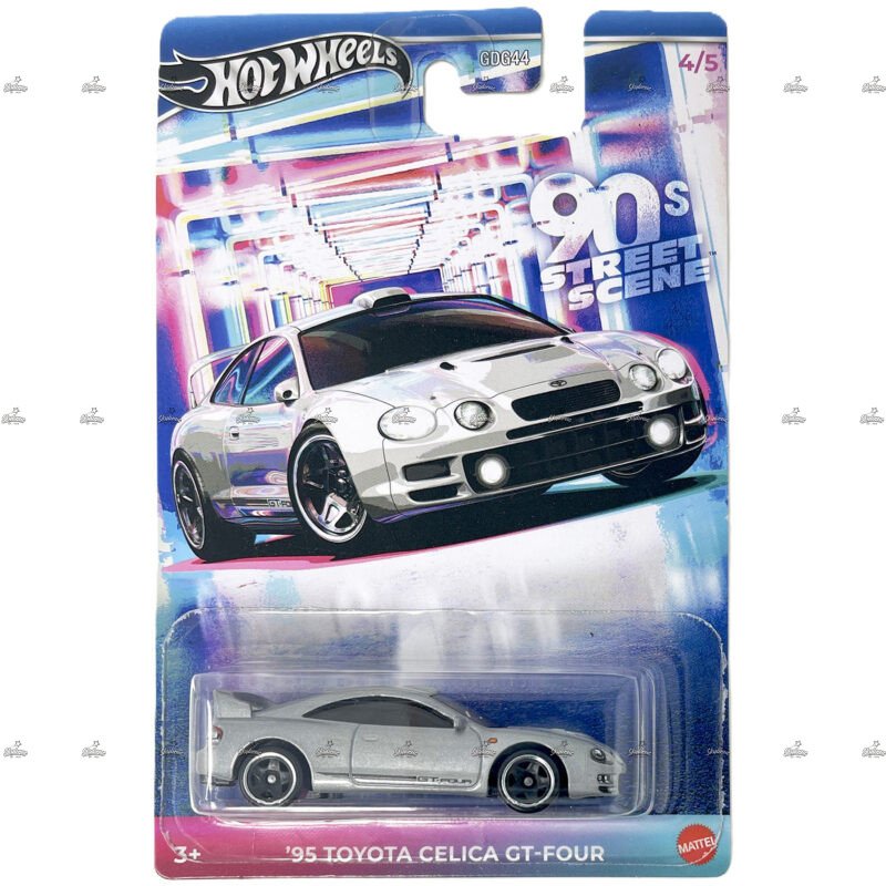 Hot Wheels Silver Series 95 Toyota Celica GT Four 90s Street Scene 2025 Edition
