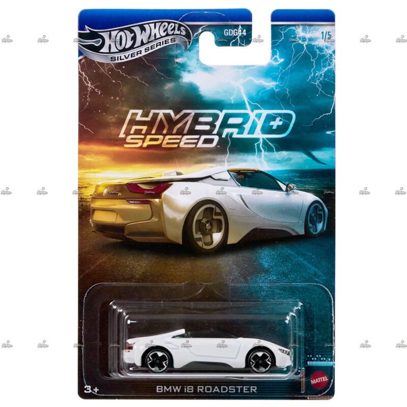 Hot Wheels Silver Series BMW I8 Roadster HYBRID SPEED 2025