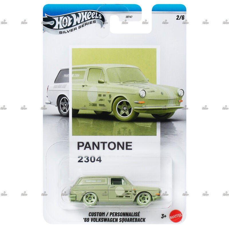 Hot Wheels Silver Series Custom 69 Volkswagen Squareback PANTONE SERIES II 2026