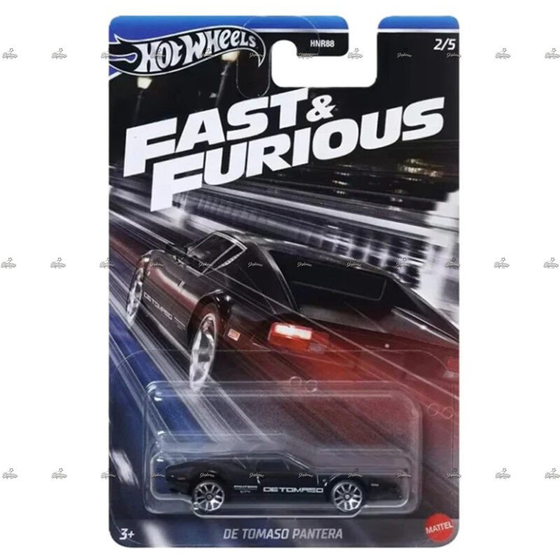 Hot Wheels Silver Series De Tomaso Pantera FAST FURIOUS