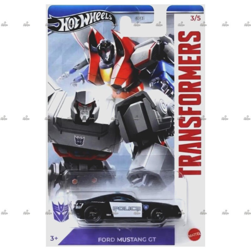 Hot Wheels Silver Series Ford Mustang GT TRANSFORMERS