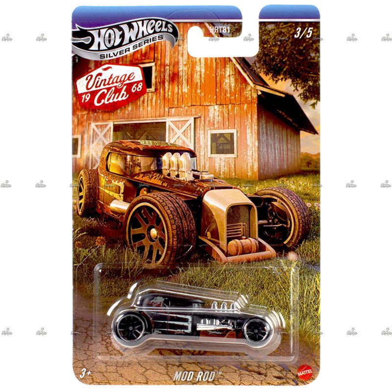 Hot Wheels Silver Series Mod Rod VINTAGE CLUB 1968